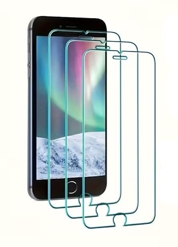 New&Teck Set di 3 pellicole proteggi schermo in vetro temperato