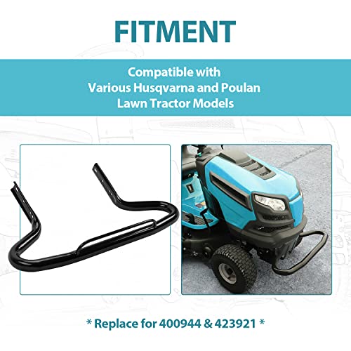 Image of ECOTRIC Brush Guard Kit Mower Bumper Compatible with Husqvarna