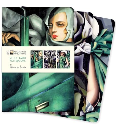 Tamara de Lempicka Set of 3 Midi Notebooks (Midi Notebook Collections)
