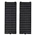 Lot de 2 filtres à charbon actif DL-pro pour hotte Gorenje 182192 Candy 49016876 Type K
