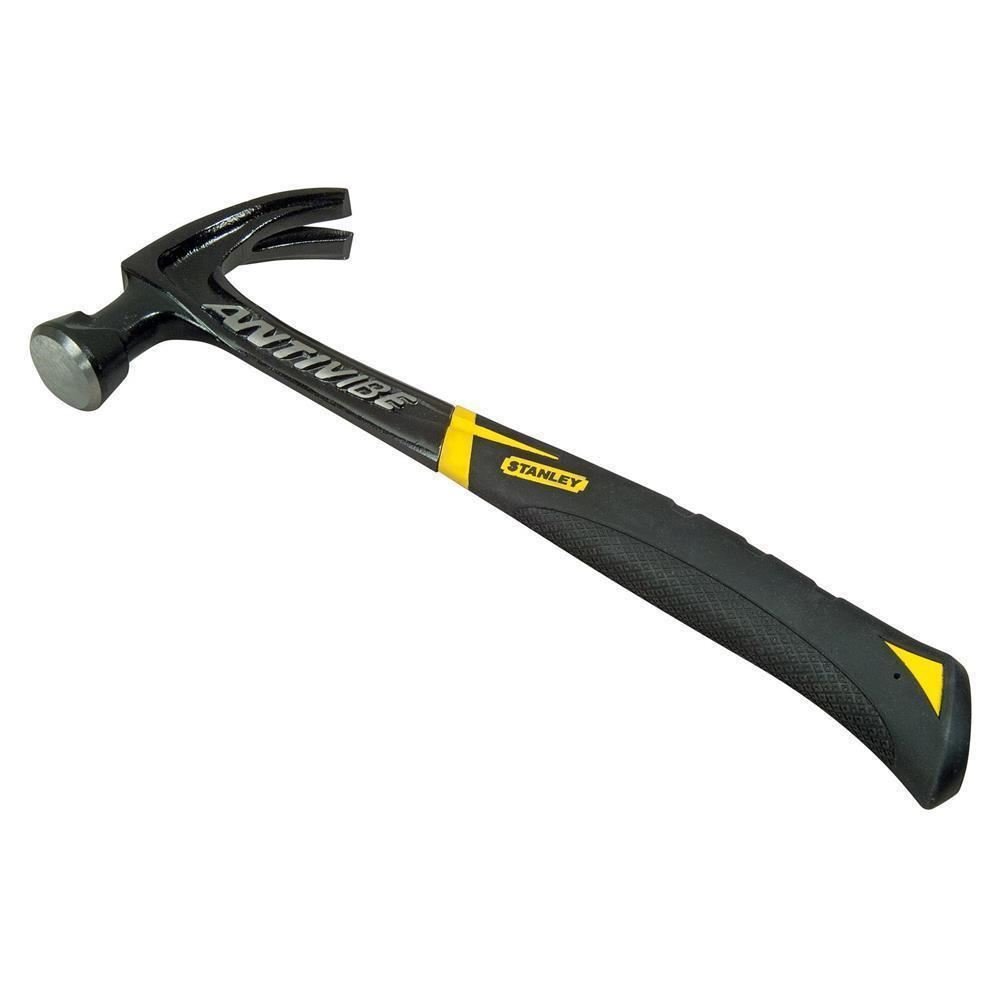 Stanley FMHT1-51277 1.25lbs curved Claw Hammer, Black/Yellow