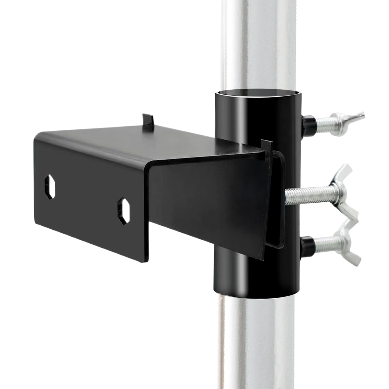 Support pour parasol de terrasse anti-chute fixation réglable garde-corps balcon