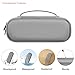 Elonbo Carrying Case ​for Beats Pill (2024 Release)-Portable Bluetooth Speaker, Beats Pill Speaker Travel Bag Storage Holder, Mesh Pocket Fits Charger, Light Gray