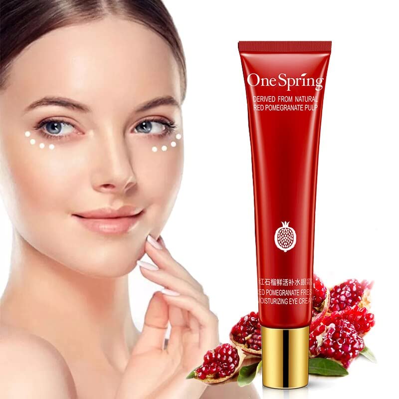 Madi Kay Designs Granada Roja Compacto Nutritivo Crema Elástica Cuidado De La Piel Crema De Ojos Facial Anti Hinchazón Cuidado De La Cara Eliminar