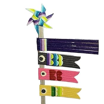 Amazon | 鯉のぼりの置物 クラフトバンド エコクラフト リース