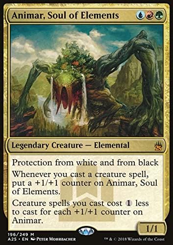 MTG Magic: The Gathering - Animar, Soul of Elements (196) Masters 25 A25