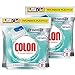 Colon Nenuco Detergente para la lavadora, adecuado para ropa blanca y de color, formato cápsulas, Pack de 2, Total 64 dosis