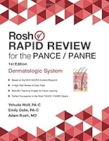 Rosh Rapid Review for the PANCE/PANRE: Dermatologic System 1082578959 Book Cover