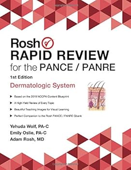 Paperback Rosh Rapid Review for the PANCE/PANRE: Dermatologic System Book