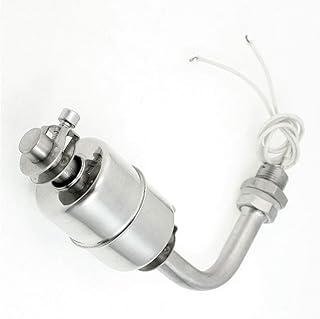 Aexit Liquid Water Household Sensors & Alarms Level Stainless Steel Right Angle Floating Switch Water Detectors & Alarms 15cm Long