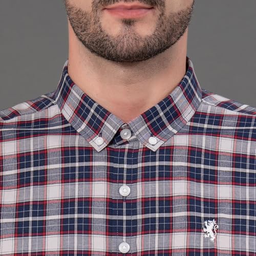 Image of Red Tape Checked Shirt for Men | Classic & Versatile