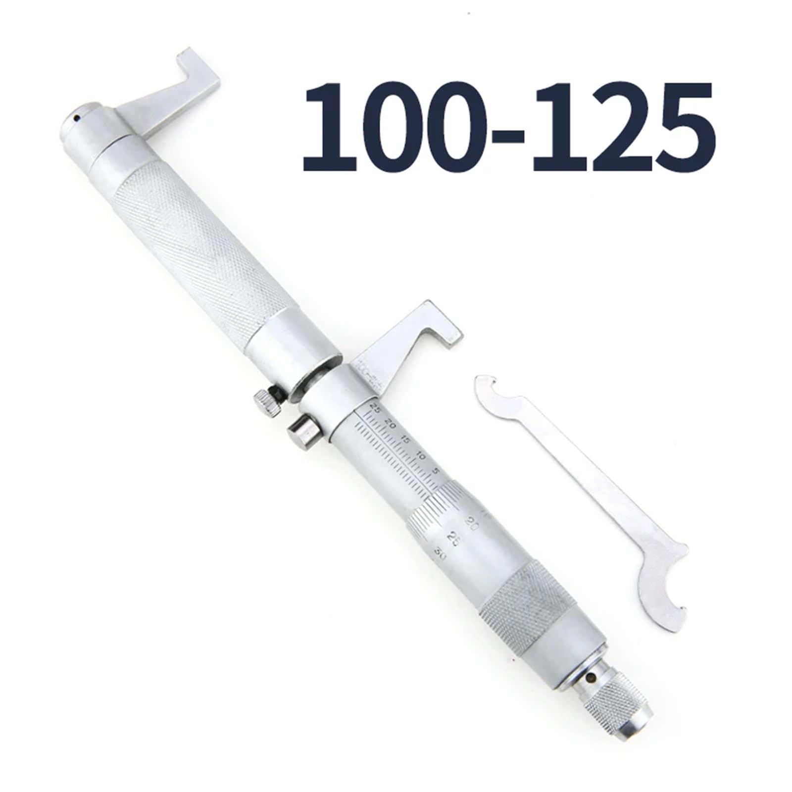 Mikrometer Innenmikrometer, Innendurchmesser-Messwerkzeug, Schraube, Hartmetall-Messgerät, hochpräzise metrische Innendurchmesser-Messgeräte (Color : 100-125mm Inside)