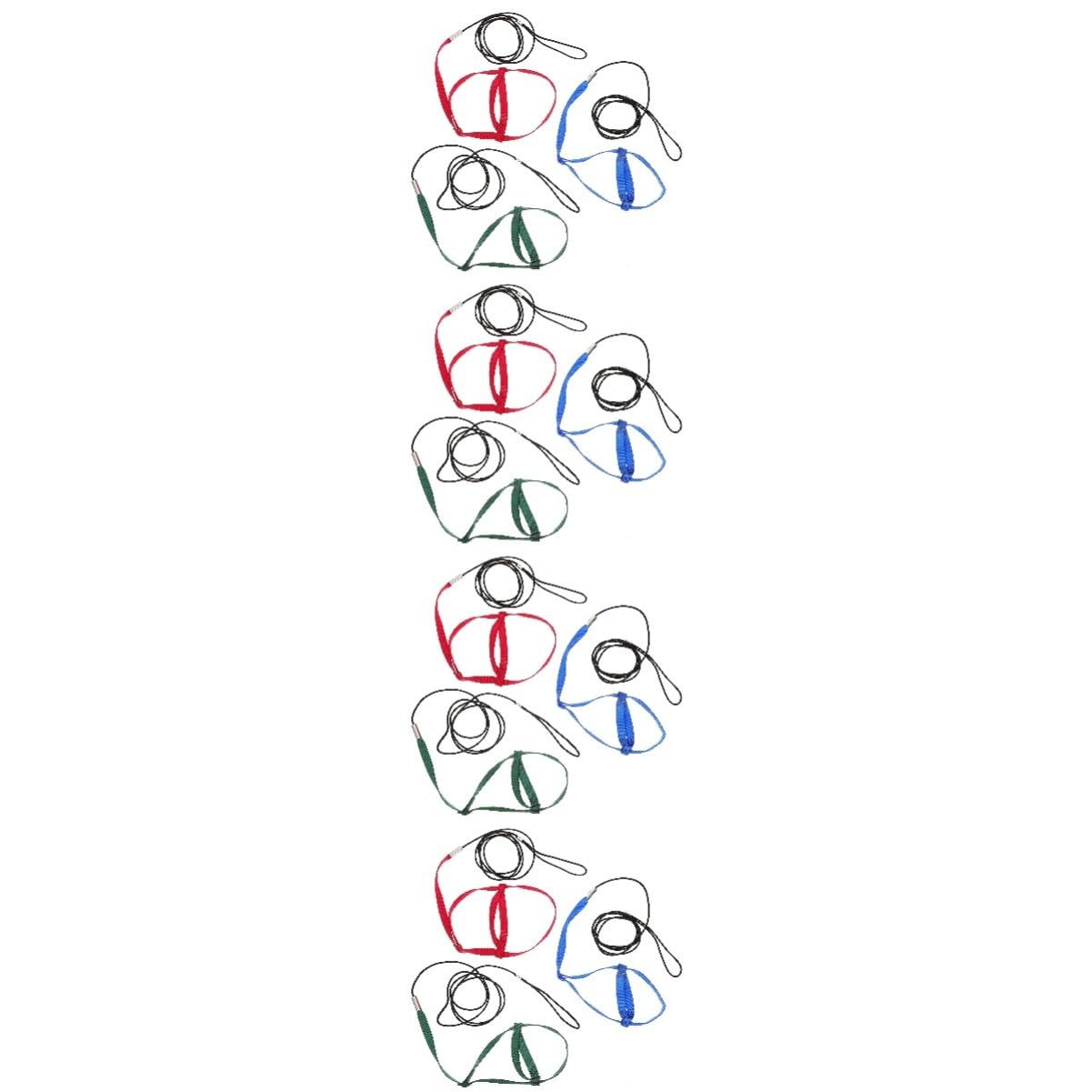 POPETPOP 4 Juegos De Cuerdas Ajustables para Soltar Pájaros Y Loros Cuerda De Tracción Y Entrenamiento para Pájaros Cómodas para Pájaros Pequeños (3 Unidades X 4)