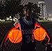 GlowCity Glow Balls for Kids - Pack of 3 with Official Sized Glow in The Dark Football, LED Basketball and Size 5 Light Up Soccer Ball - Spare Batteries Included
