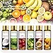 PHATOIL 9PCS Fruity Essential Oils Gift Set, 10ml/0.33fl.oz Fragrance Oils for Soap, DIY Candle, Bath Bombs Making, Fruit Scented Oils for Diffusers for Home