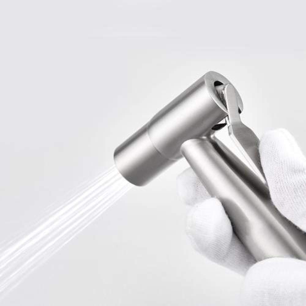 Hygiene-Dusch-Set – Wandmontierter Duschkopf und WC-Sprühdüse für einfache Reinigung, Mate Bo Wasserhahnaufsatz für Körperpflege und Badhygiene