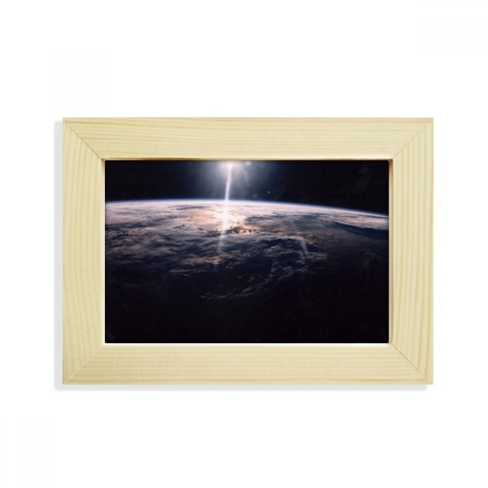 Universo misterio arte en cuadro de madera de alta calidad artesanal de 5X7 pulgadas
