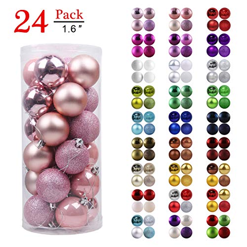 GameXcel Christmas Balls Ornaments for Xmas Tree - Shatterproof Christmas Tree Decorations Perfect