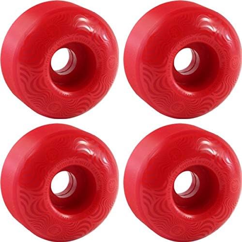 Spitfire Wheels Multi Swirl Red Skateboard Wheels - 53mm 99a (Set of 4)