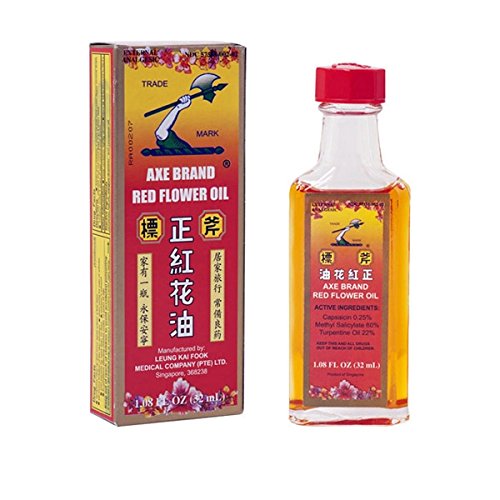 AXE BRAND Axe Red Flowered Heat Oil - 32ml