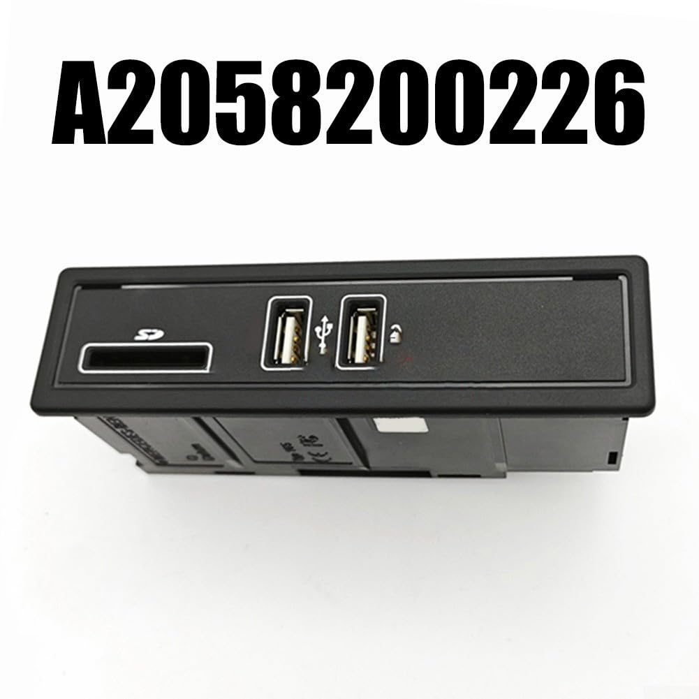 Interfaccia USB Auto OEM A2058200226 ABS Nero