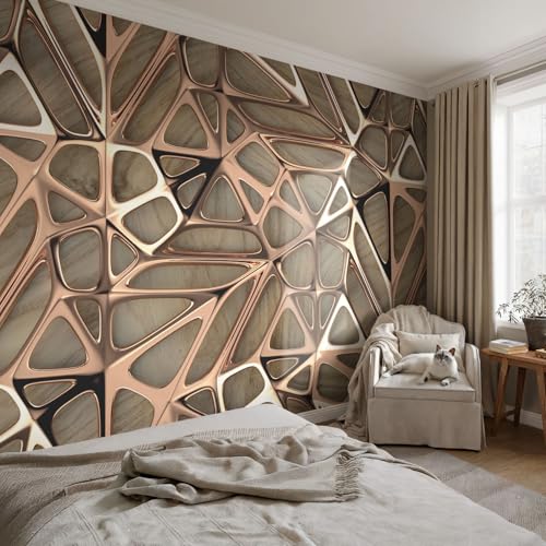 Mural geométrico autoadhesivo para tapar imperfecciones 3