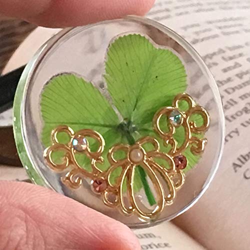 KIN-HEBI Vero Trifoglio a Quattro Foglie, gettone