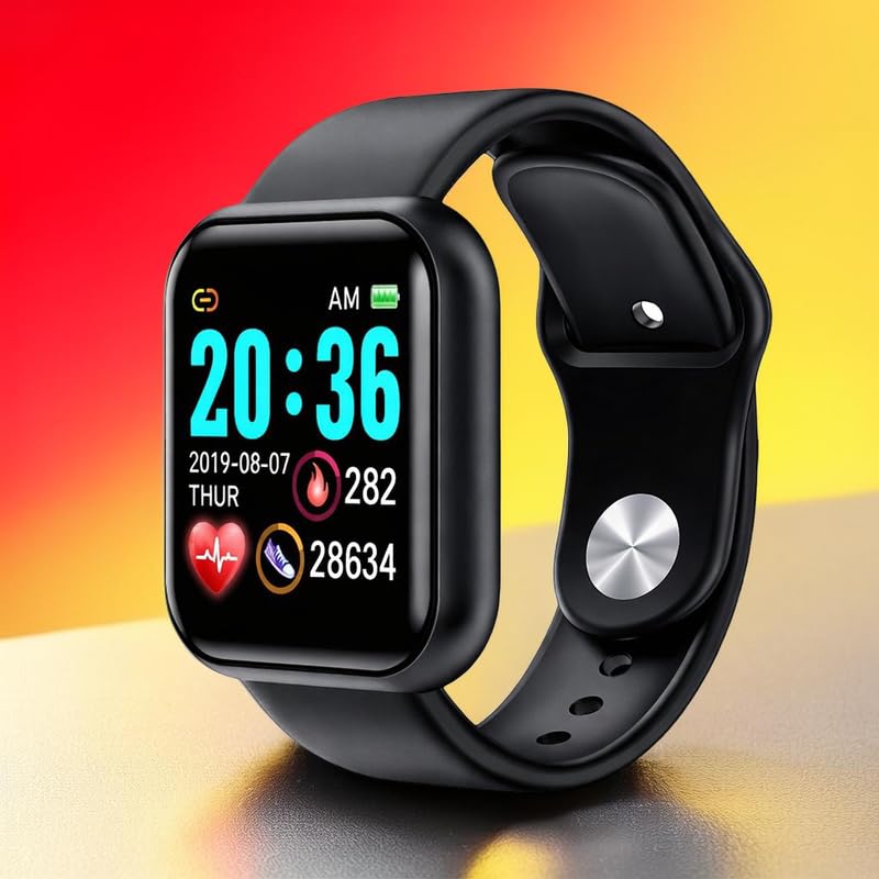 X242 HD Display Smartwatch Fitness Band Step Counter Sleep Monitor Watch