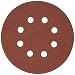 PORTER-CABLE 735801025 5-Inch 100 Grit Eight-Hole Hook & Loop Sanding Discs (25-Pack)