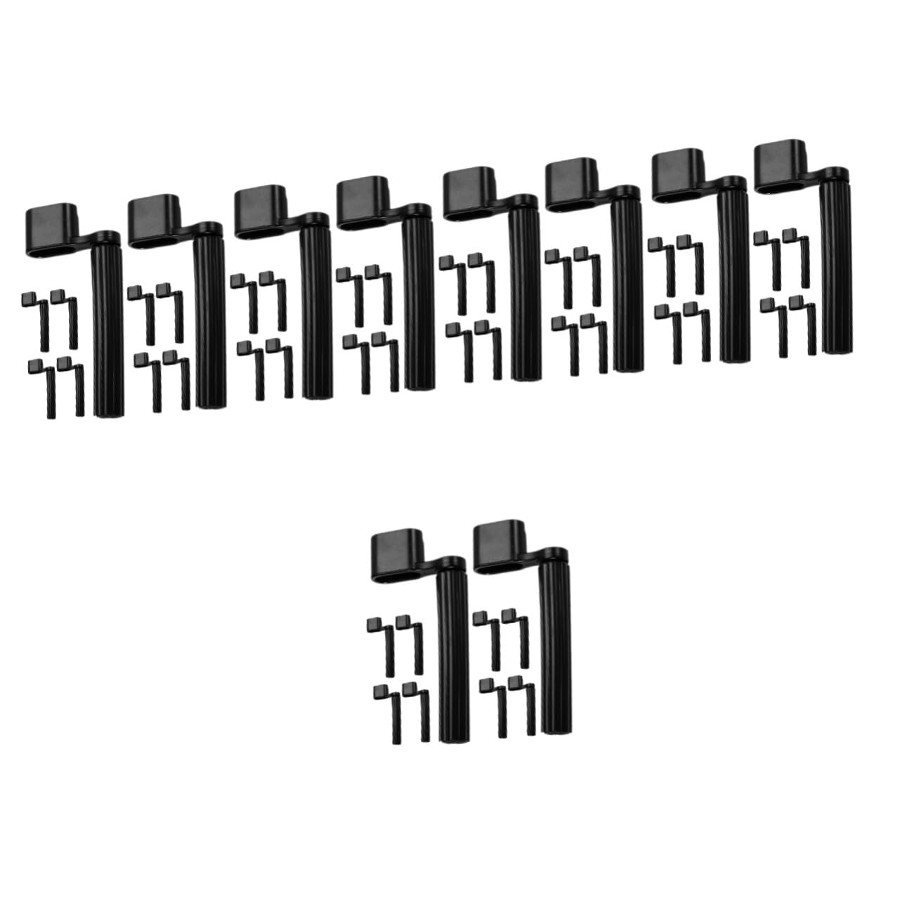 Toyvian 50piezas Enrolladores De Cuerdas Para Guitarra y Ukelele Herramientas De Mantenimiento Reparación Rápida De Cuerdas De Instrumentos Musicales