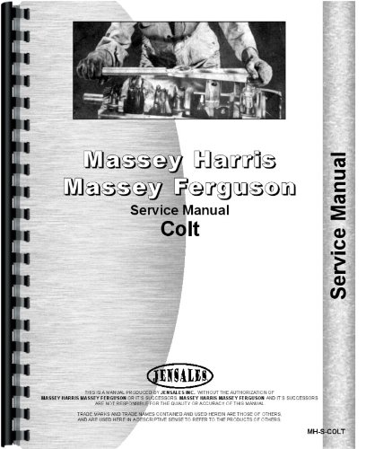 Service Manual Massey Harris Colt Tractor      Plastic Comb