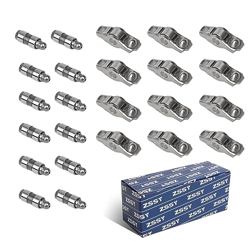 B.ZSSY Engine Rocker Arm and Lifter Kits Compatible with for Challenger Charger Grand Cherok-ee Wrangl-er 200 300 Ram 1500 3.6L Rockers Valve Lifter Replaces for 5184296AH 5184332AA