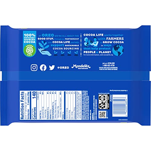 Image of OREO Chocolate Hazelnut Creme Chocolate Sandwich Cookies, Family Size, 12-17 oz Packs
