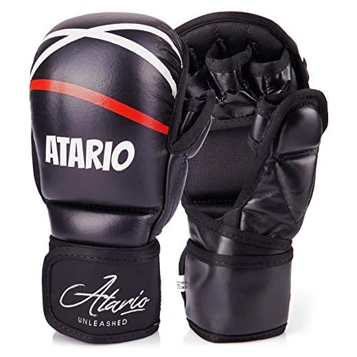 ® MMA Sparring Handschuhe mit extra Dicker Polsterung – MMA Handschuhe Sparring Kampfsport – MMA Handschuhe Herren & Damen für MMA, Grappling, Boxen, Kickboxen & Muay Thai – MMA Gloves
