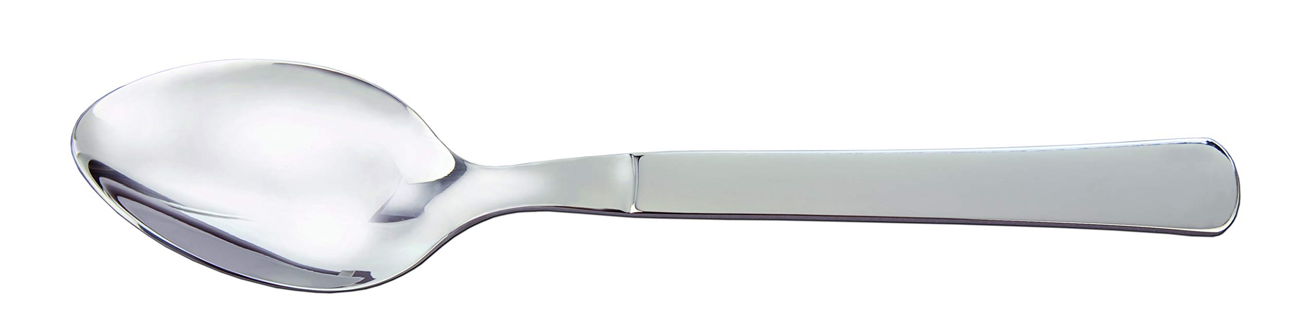 Arcos Cuchillos de Mesa Caja de 12 uds Cuchara de Mesa, Monoblock de una pieza de Acero Inoxidable 18/10 y 210 mm, Color Plata (12 uds)