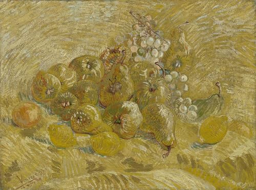 Coings Citrons Poires et Raisins de Vincent Van Gogh Poster Mural