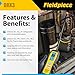 Fieldpiece - DRX3 – Refrigerant & Combustible Gas Leak Detector - Detects A3, A2L, A1 Refrigerants and Combustible Gases - Lightweight HVAC Tool