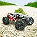 Hosim 1:14 Scale 36+ kmh Remote Control RC Car G172, High Speed Racing Vehicle Waterproof Radio Controlled Off-Road 2.4Ghz RC Electronic Hobby Truck for Kids Adults(Black Red)