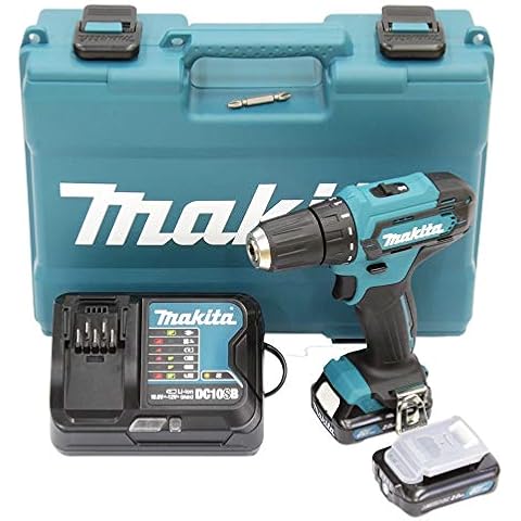 Makita DF333DSAE Akku-Bohrschrauber 12 V max. / 2,0 Ah, 2 Akkus + Ladegerät im Transportkoffer Cover