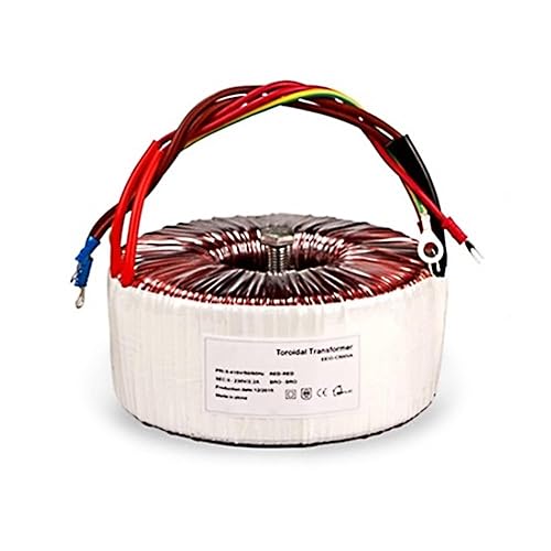 ATO Transformador toroidal 500VA,Transformador toroidal estable monofásico,240V AC a 2x115V, Transformadores toroidales de potencia, para control
