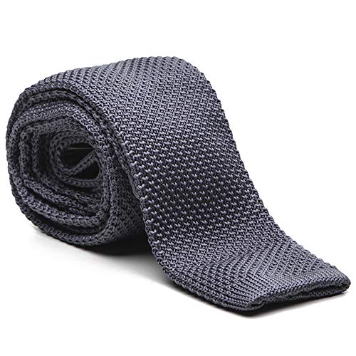 GRAVATA TRICOT - GREY