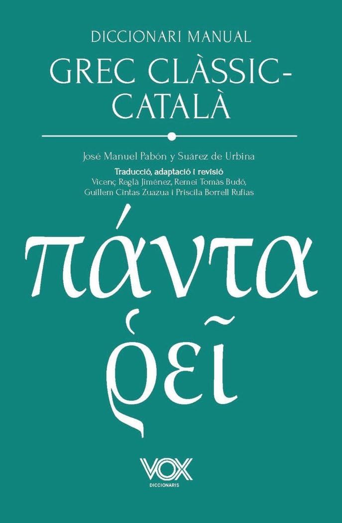 Diccionari manual grec clàssic-català (VOX - Lenguas clásicas)
