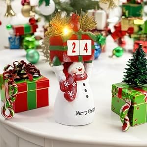 Snowmandecorfigurineschristmascountdownblockswithledlightsinsidesnowmanfigurinesdecorforhomeindoorkitchenroomholidayparty  Urban Country Home Decor Snowman decor figurineschristmas countdown blocks with led lights insidesnowman figurines decor for home indoor kitchen room holiday party  urban country home decor