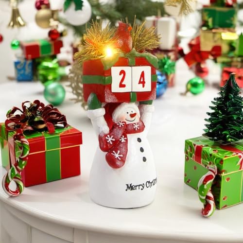 Snowmandecorfigurineschristmascountdownblockswithledlightsinsidesnowmanfigurinesdecorforhomeindoorkitchenroomholidayparty  Urban Country Home Decor Snowman decor figurineschristmas countdown blocks with led lights insidesnowman figurines decor for home indoor kitchen room holiday party  urban country home decor