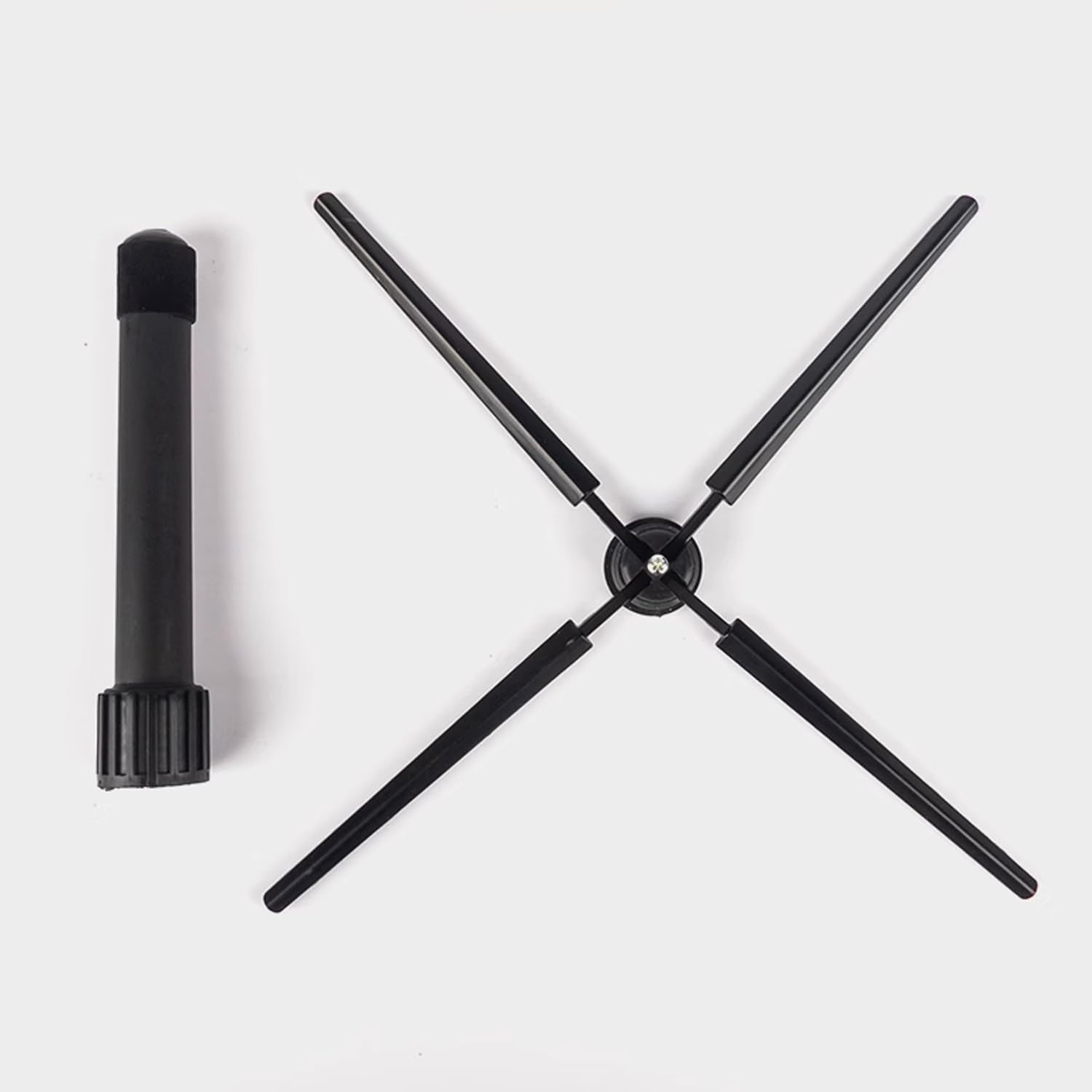 Support de flûte traversière portable en métal - Support pliable - Accessoire pour instruments de musique