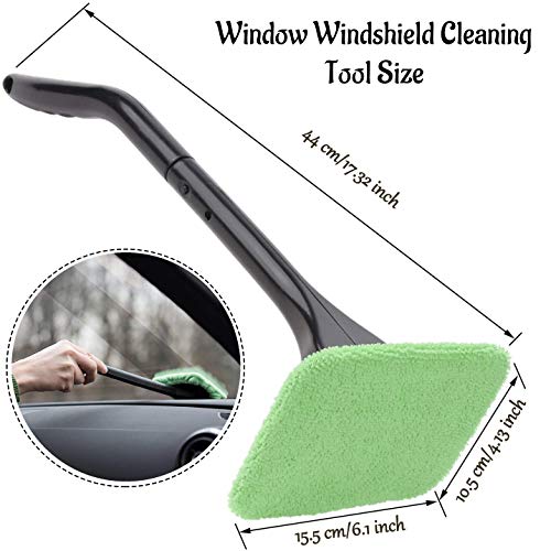 STEVE YIWU Car Window Cleaner, Windshield Cleaning Tool Auto Glass
