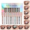 10-Colors-Liquid-Glitter-Eyeshadow-Set-Metallic-Glitter-Shimmer-Naked-Smokey-Eye-Looks-Waterproof-Long-Lasting-Quick-Drying-Sparkling-Eye-Shadow-Makeup-Kits BestLand 10 Colors Liquid Glitter Eyeshadow Set, Metallic Glitter Shimmer Naked Smokey Eye Looks Waterproof Long Lasting Quick-Drying Sparkling Eye Shadow Christmas Makeup Kits