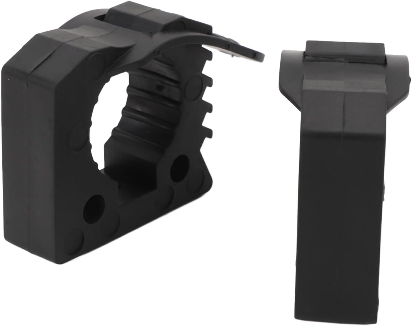 2 morsetti in gomma a sgancio rapido per strumenti di diametro da 2,5 cm a 3,8 cm, supporto per attrezzi resistente con vestibilità regolabile per UTV ATV, camion, barca, treno, design pratico e
