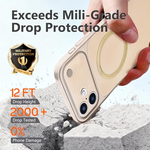 Coque pour iPhone 17 norme militaire : éliminez le risque de bris d'écran grâce au blindage blanc - 2
