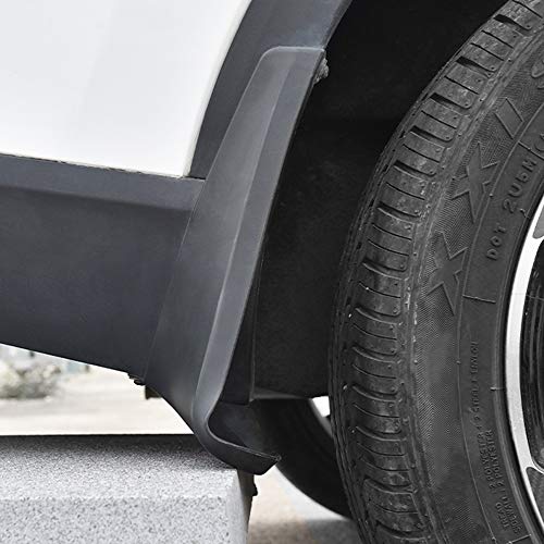 Cobear Avant Arrière Garde-boues Bavettes de Auto pour C ITROEN C4 Hatchback 2004-2010 Personnalisation de la Voiture et Armatures de Caisse Noir 4 pièces/Ensemble – vue 8
